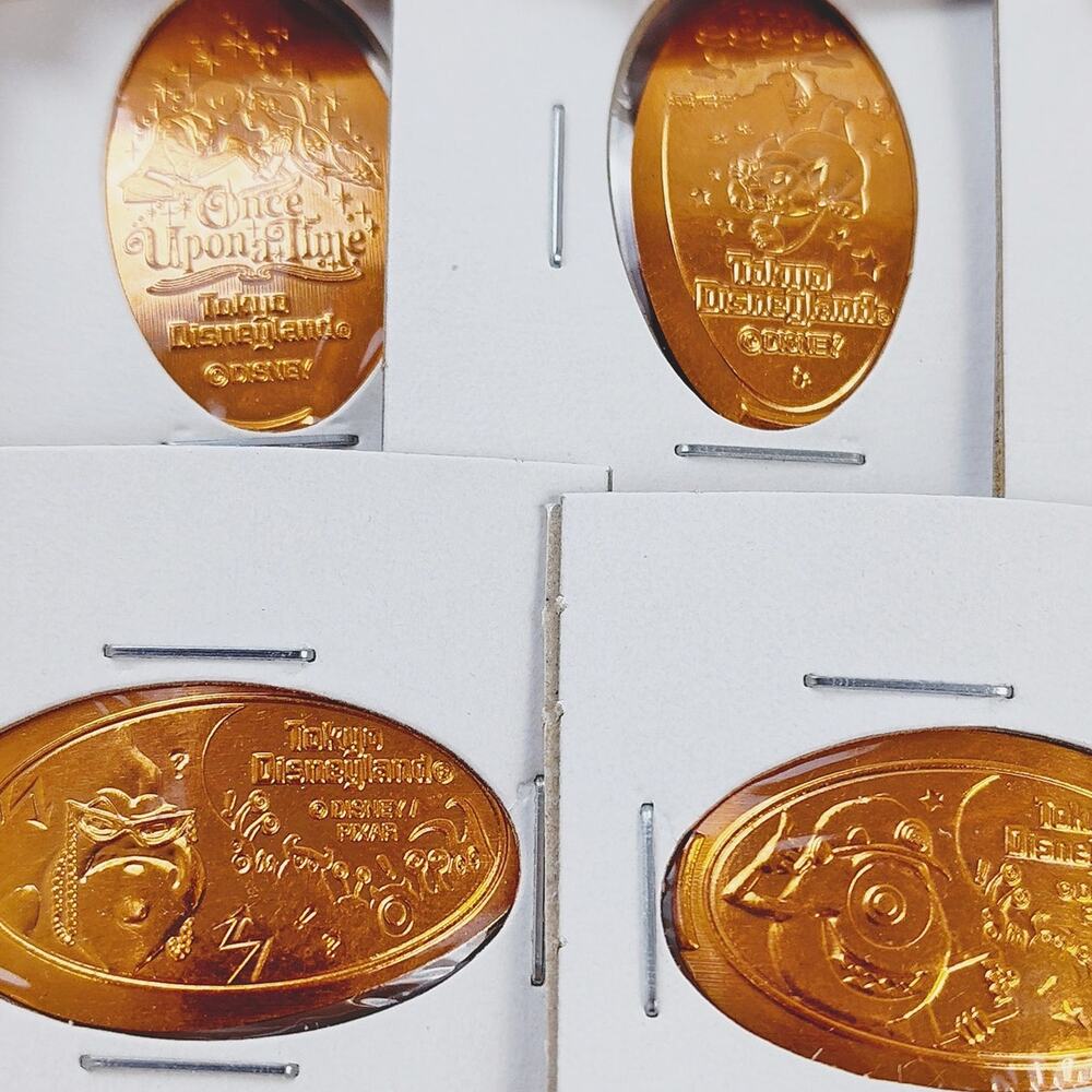 Tokyo Disneyland 2014 Pressed Coins - 16 Pressed Pennies - Picture 9 of 14